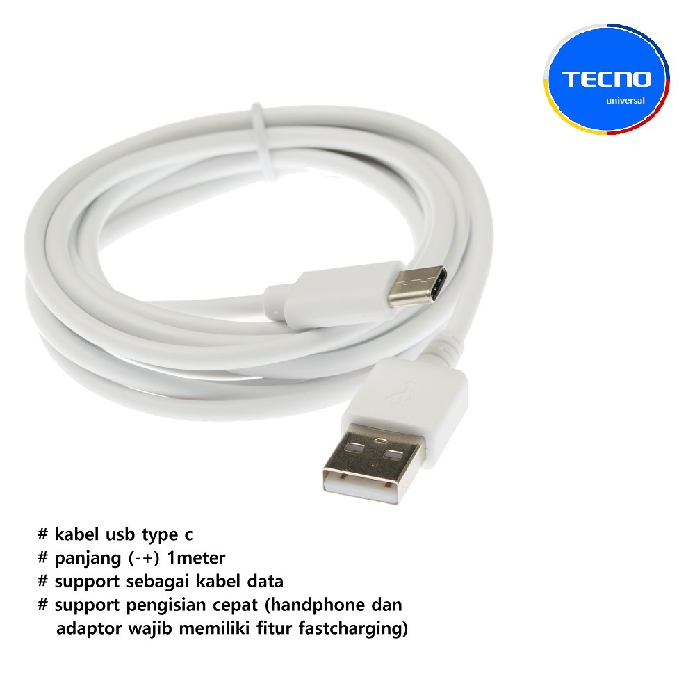 สายชาร์จ Usb type C tecno camon 30 (CL6/CL6k) - camon 30 premier (CL9) - camon 30s (CLA5) - camon 30