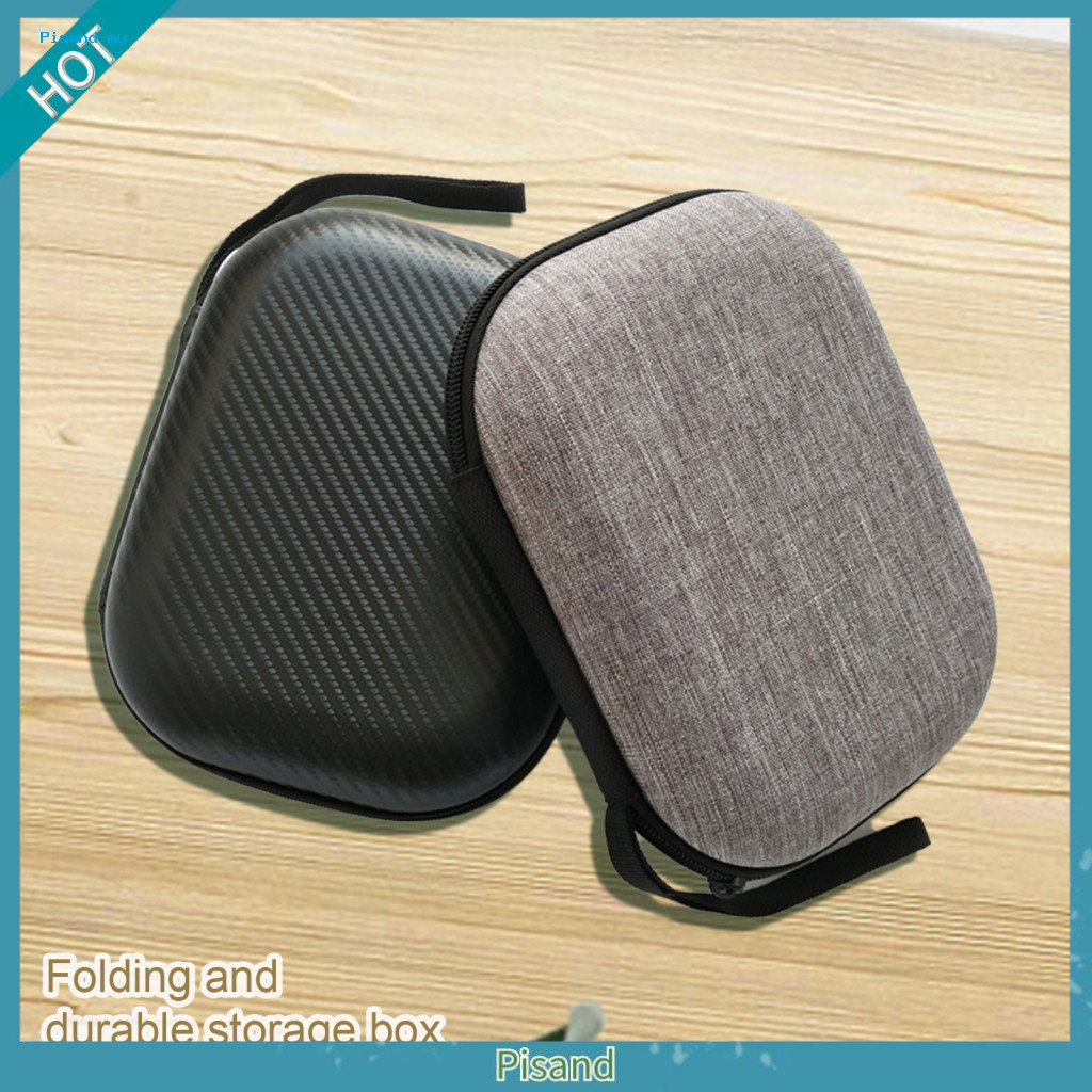 Pisand ป้องกันฝุ่นความดันกันน้ําพับหูฟังกระเป๋าเก็บสําหรับ Sony MDR-ZX110 MDR-ZX110AP MDR-ZX310
