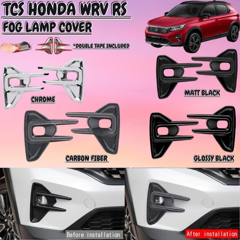 HONDA WRV WR-V RS 2023 ฝาครอบโคมไฟหมอกรถยนต์ GARNISH อุปกรณ์เสริม