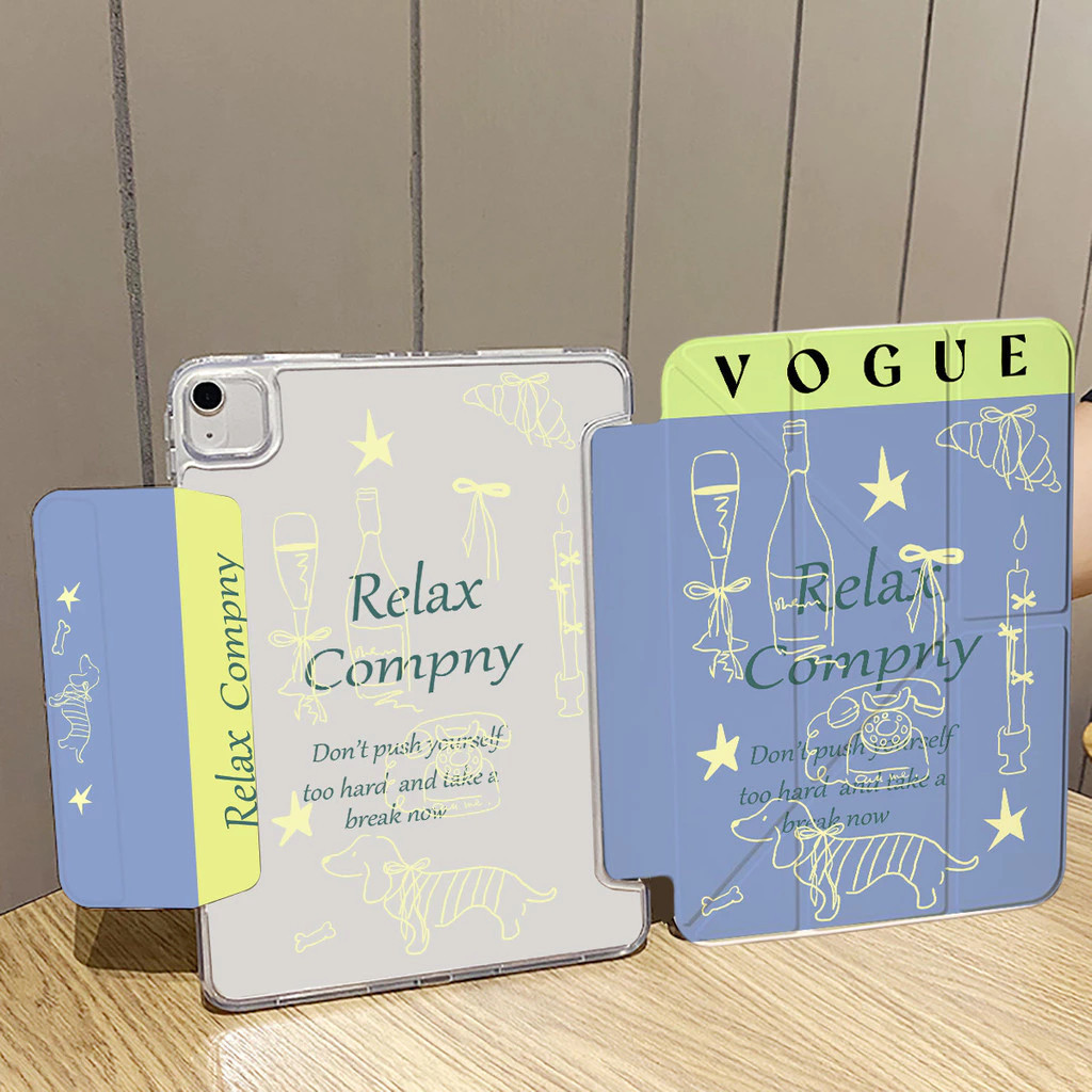 case ipad for Air4 Air5 Air6 11นิ้ว 2024 gen10 Pro11 Air11 เคสไอแพด พับตัวY วัสดุอะคริลิก ใส ไม่เหลือง! - รูปที่ 3