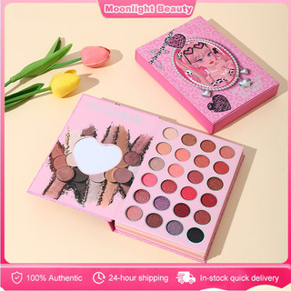 43 Colors Eye Shadow Plate Shimmer Matte Shimmering Powder Sequins Book with mirror Makeup Palette Stage Makeup