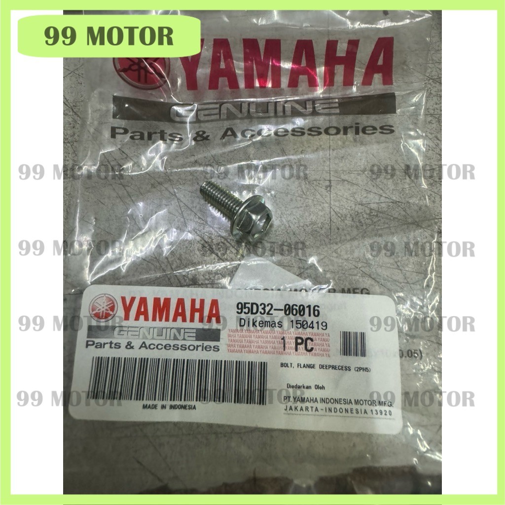 พัดลมหม้อน้ํา [ 95D32-06016 ] M6x16mm Yamaha Nvx155 / NVX 155 พัดลมสกรู แม่เหล็กพลาสติก kipas shru