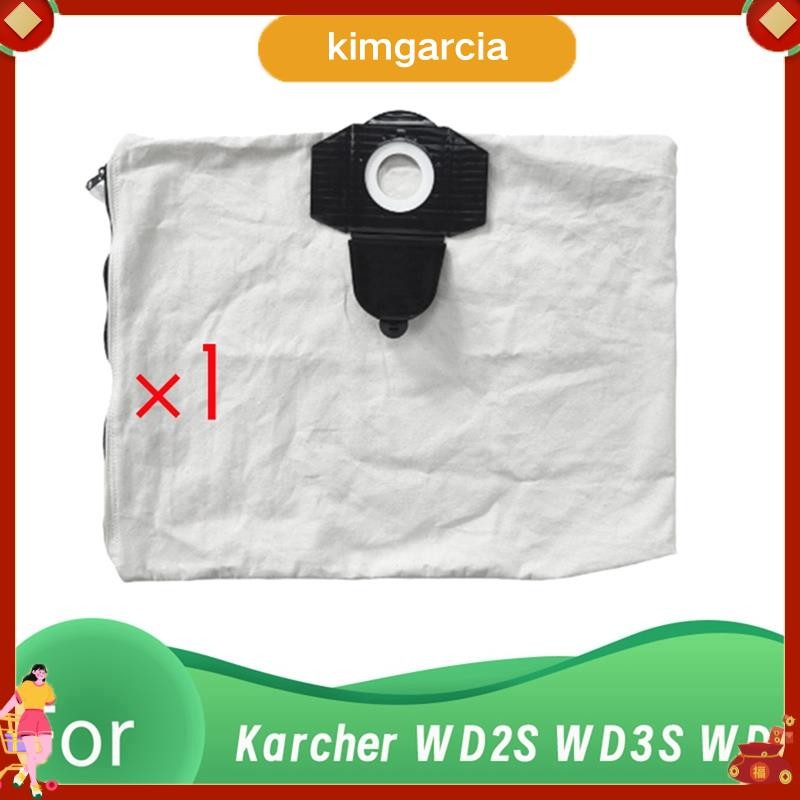 kimgarcia ถุงเก็บฝุ่นมีซิปแบบใช้ซ้ําได้สําหรับ WD2S WD3S Series Bucket เครื่องดูดฝุ่นถุงเก็บฝุ่น