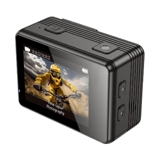 กล้องแอคชั่น Hoco DV102 จอคู่ ชัดระดับ 4K 60fps EIS มีระบบกันสั่น WiFi กันน้ำ 30M มุมมอง 150 องศา