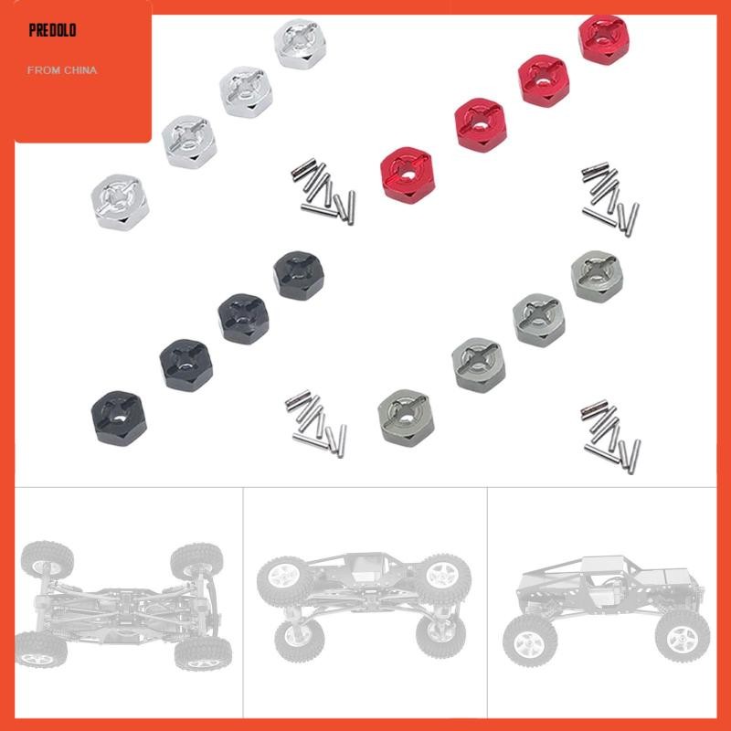[Predolo] RC Car Hex Wheel Hubs RC Car Vehicles DIY Model Car Part 12mm Extended Upgrade Part RC Car