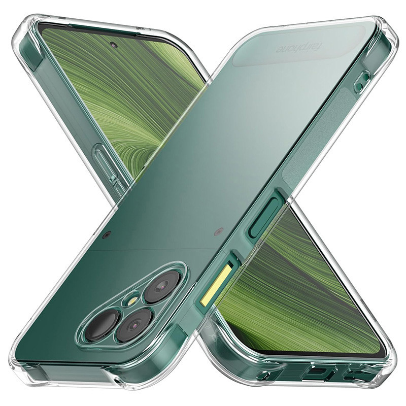สําหรับ Fairphone 6 Crystal Clear Cover Anti-Scratch เคสกันกระแทก TPU