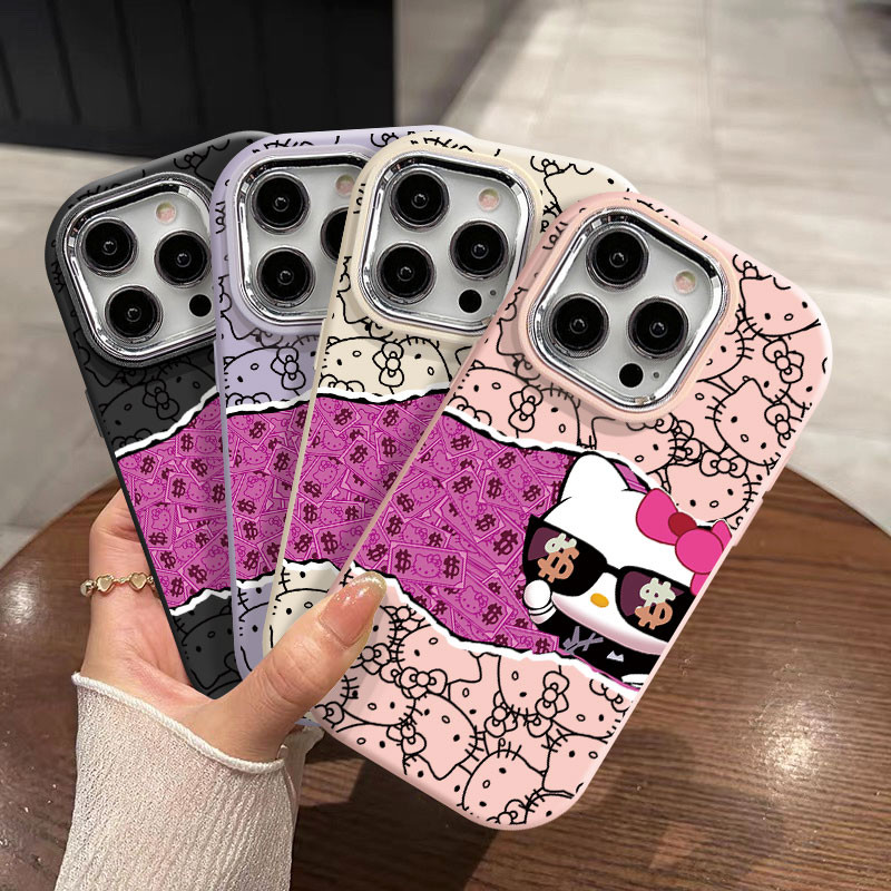 เงิน KT Cat สําหรับ Samsung A02 A03 A04E A03S A02S A04 A05 A05S A10 A10S M01S A11 A12 M12 F12 A13 A0