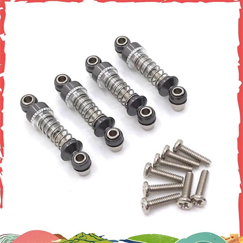 4 ชิ้นโช้คอัพโลหะ Damper สําหรับ Wltoys 284131 K969 K979 K989 K999 P929 P939 1/28 RC รถอะไหล่อัพเกรด greenbenihes1