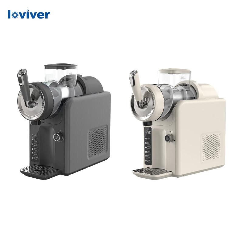 [Loviver] Slushie Machine Slushy Machine สําหรับ Home Ergonomic Self Cleaning Slushie Maker สําหรับก