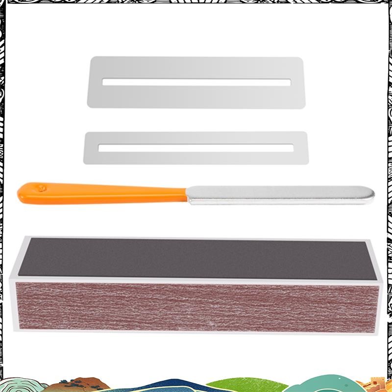 เครื่องมืออลูมิเนียม Fingerboard - ไฟล์ Luthier กีตาร์ Fret Crowning Luthier, Fret Leveler Beam และ 