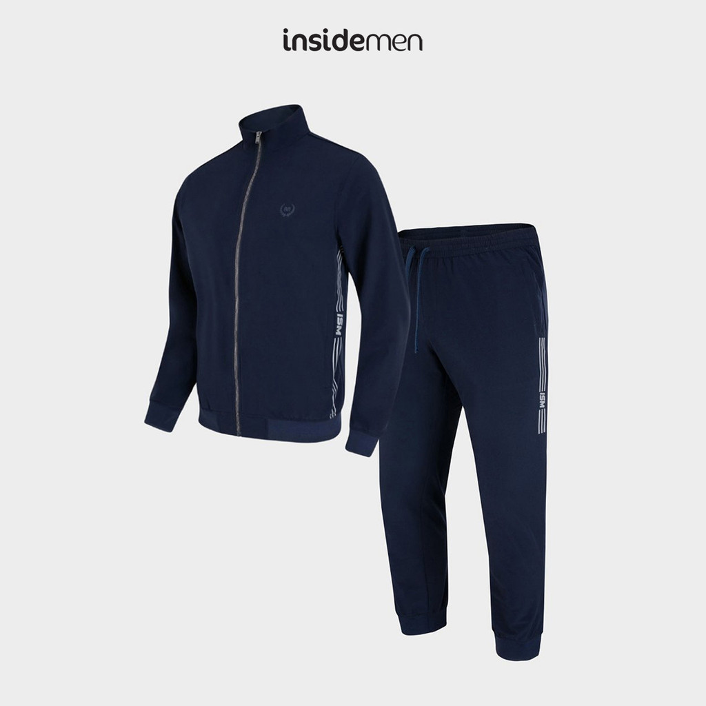 Insidemen Mens Windbreaker Nylon Regular Fit Stretch IJS003W3