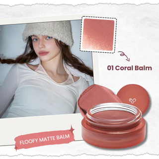 AOU Floofy Matte Balm ลิปแมตต์เนื้อกำมะหยี่ ช่วยเบลอริมฝีปาก