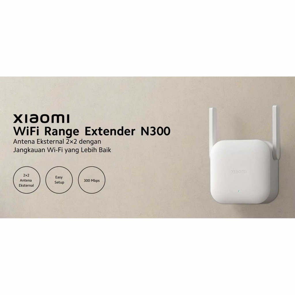 Xiaomi WiFi Range Amplify Extender 300Mbps - N300