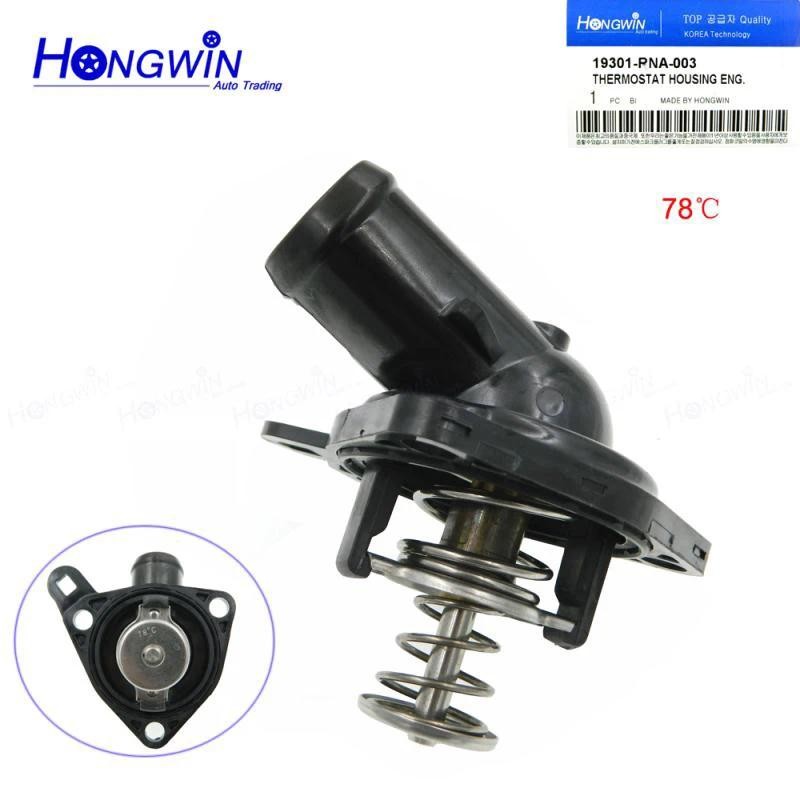 19301-PNA-003 เครื่องยนต์ Coolant Thermostat สําหรับ Honda Civic CR-V Acura RDX RSX 2002-20012 19301