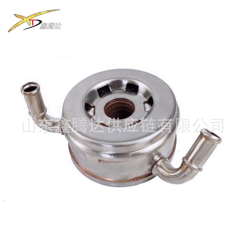 124100-5710不锈钢机油冷却器oilcooler用于4TNV82 4TNV94 4TNV98