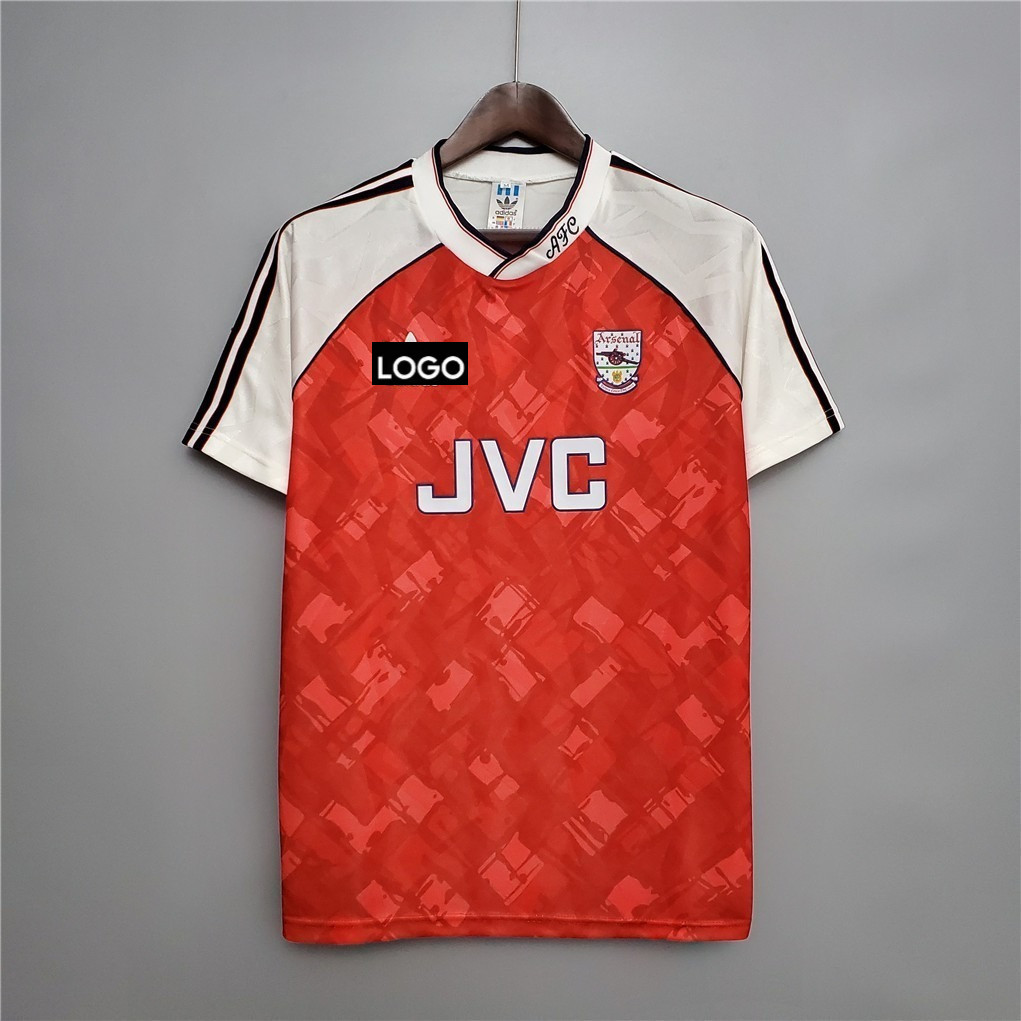 เสื้อฟุตบอลArsenal retro ยุค90s เสื้อบอลเก่าแก่ EDGE