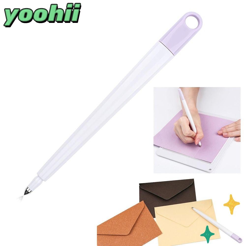 YOOHII ปากกาเครื่องมือคะแนน, Creative ทนทาน Scoring Stylus, DIY Art Craft Score พับเส้นปากกาสําหรับ 