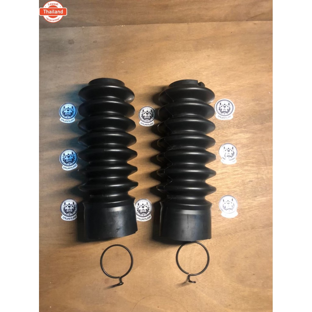 SR400 SR500 ยางหุ้มโช๊คทรงอ้วน yamahaอะไหล่sr400-sr500/YAMAHAอะไหล่Sr400-Sr500 /Yamaha