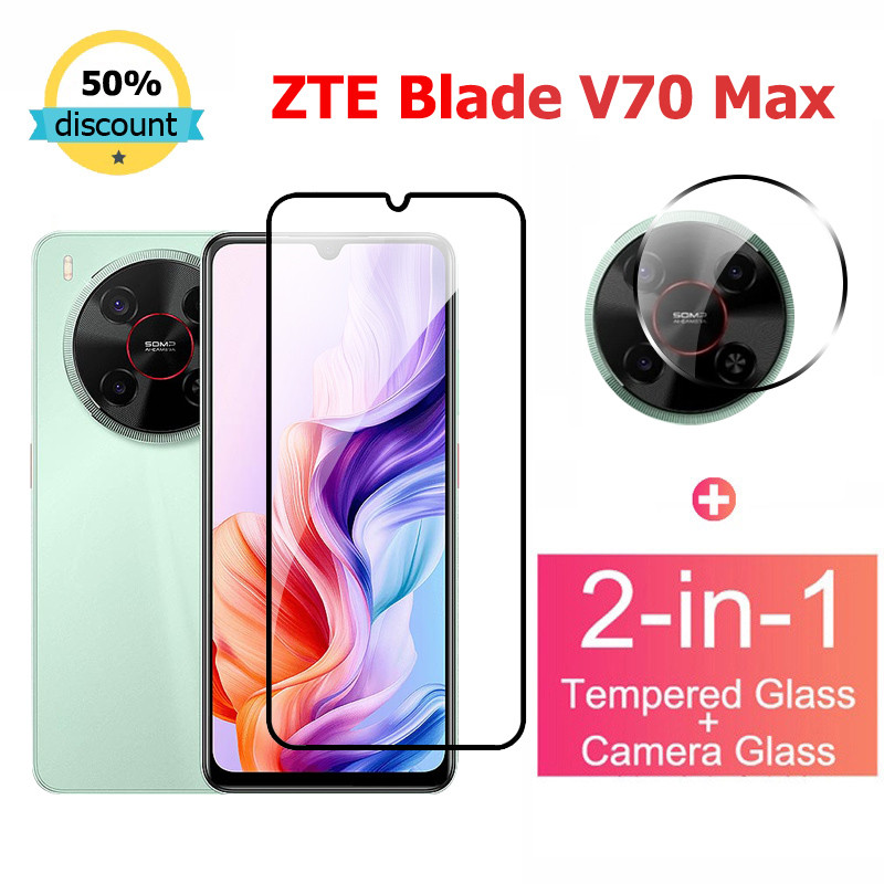 ฟิล์มกระจก ZTE Blade V70 Max กระจกนิรภัยป้องกันหน้าจอสําหรับ Nubia Z70 Z60 Z50 Ultra ZTE Blade V70 M