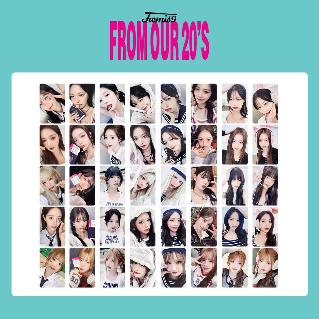 5-8 ชิ้น ais_9 จากเรา 20 อัลบั้ม Supersonic การ์ด Lomo Lee Sae Rom Song Ha Young Photocards Ji Won C