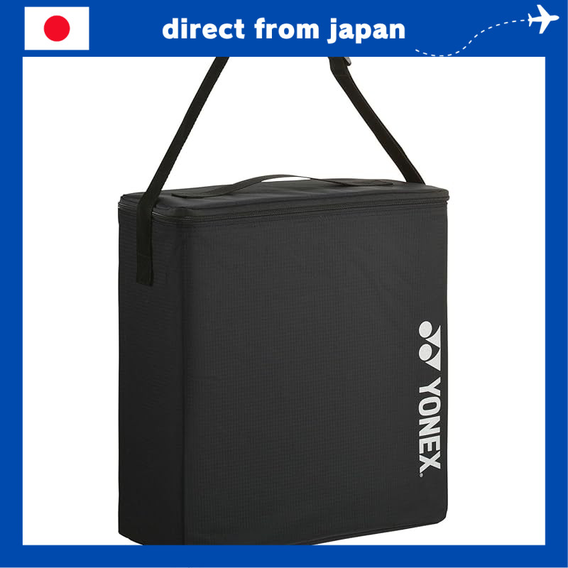 Yonex BAG25SC – Black (007), Compact Sports Bag with Reflective Details & YKK Zippers