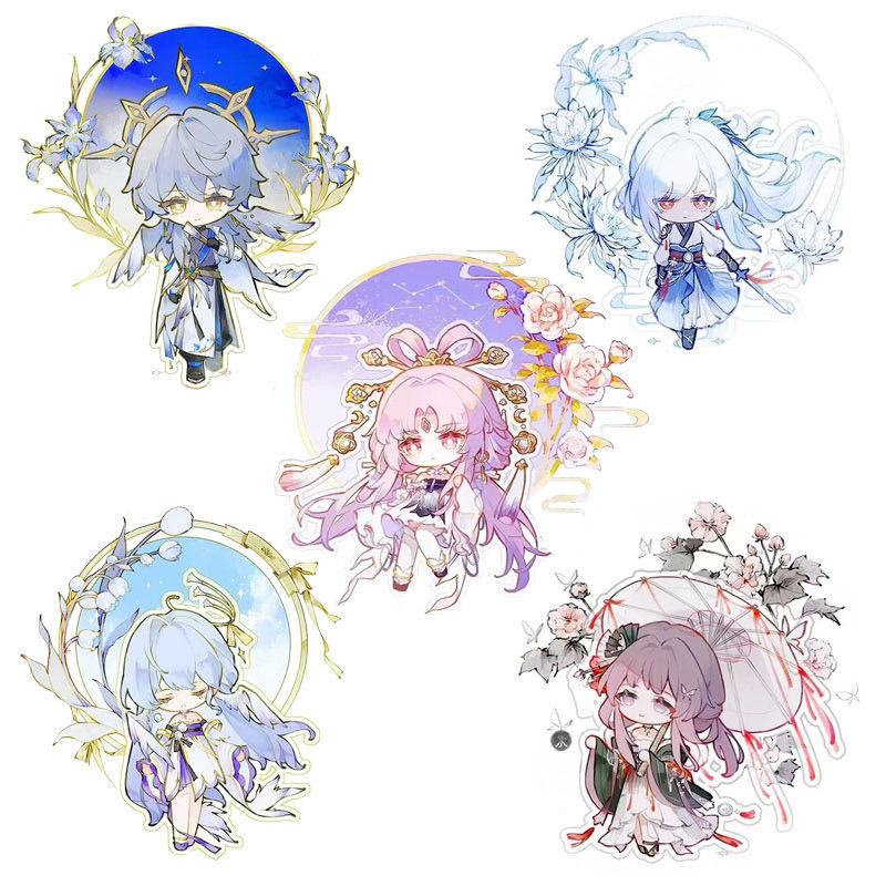 Star Chuanwei铁边道Q版 花仙卡 Hibis Card Star Tellpainted Whiskelaps Star Dome รอบ Q Edition ดอกไม้รถไฟ Fai