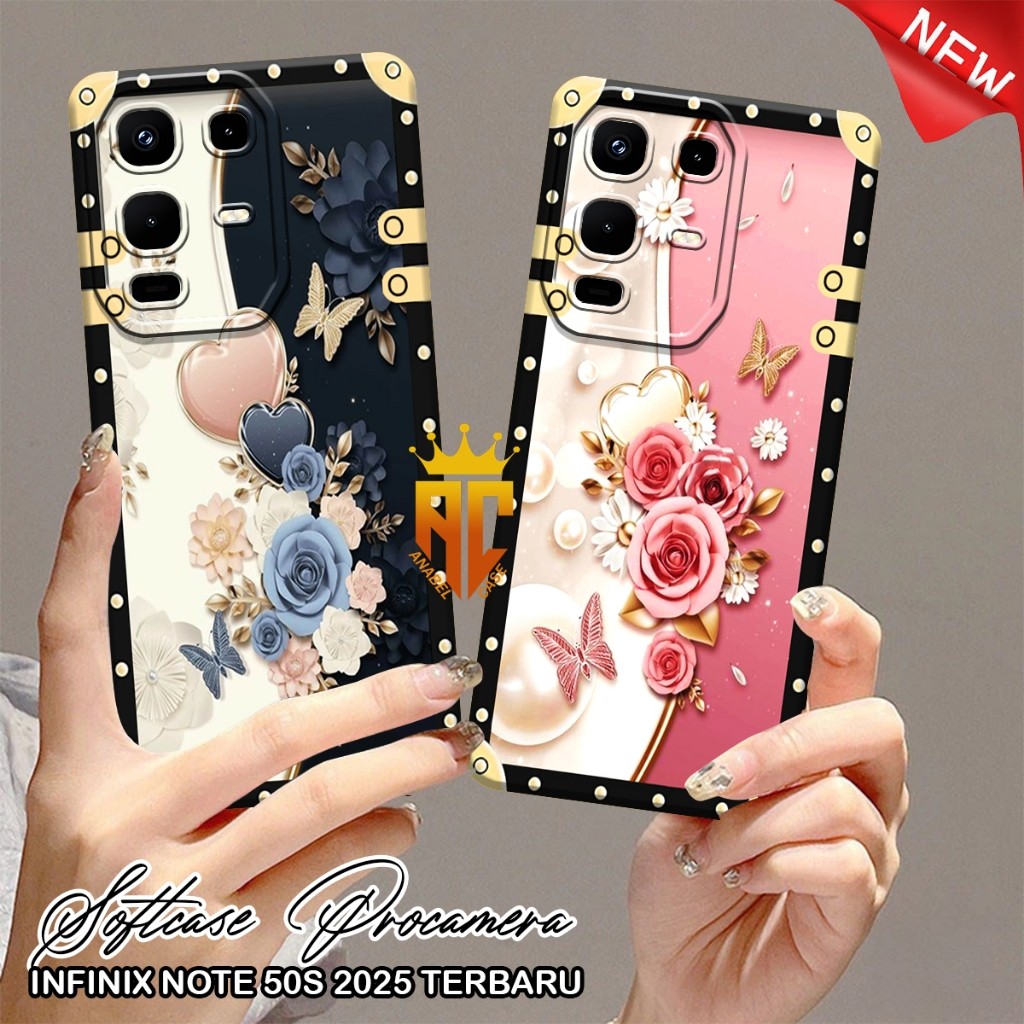 SOFTCASE INFINIX NOTE 50s - NOTE 50x - NOTE 50 PRO PLUS - NOTE 50 - NOTE 50 PRO - NOTE 40 - NOTE 40 