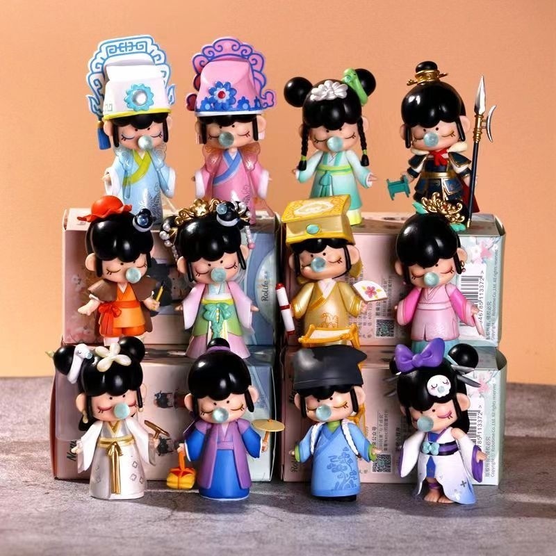 Popmart Mystery Box Says To Zicheng 2021 Influencerน่ารักน้ําแข็งโปร่งใสสาวหัวใจของขวัญวันเกิดนักเรียนแฟนของขวัญK5AD