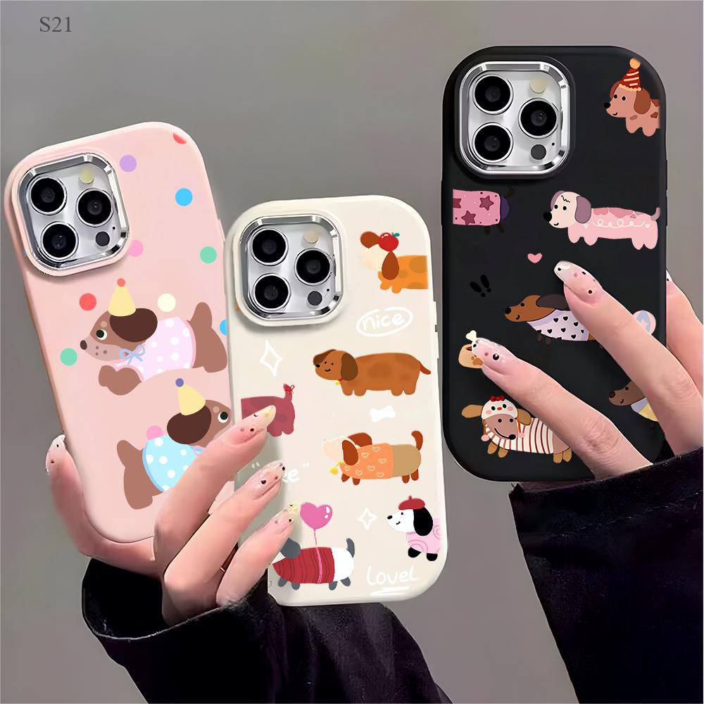 เคส For Samsung Galaxy S25 S21 S22 S23 S24 FE Ultra 5G เคสซัมซุง เคสโทรศัพท์ เคสนิ่ม เคสมือถือ Silicone Case PD