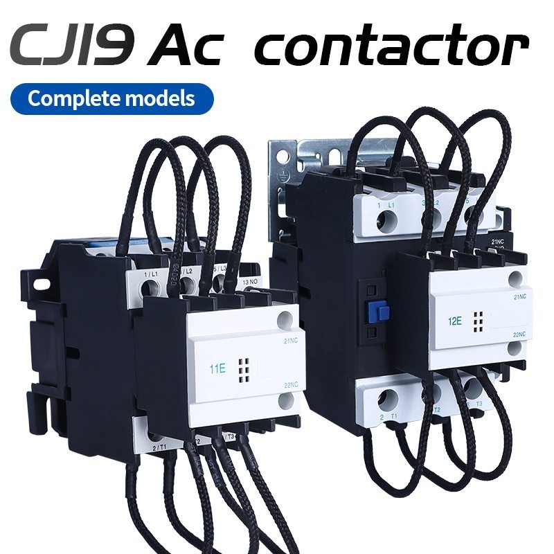 ☆AC contactor CJ19-25 32 43 63 95 115a Switching capacitor compensation cabinet 220v380v1NO1NC react