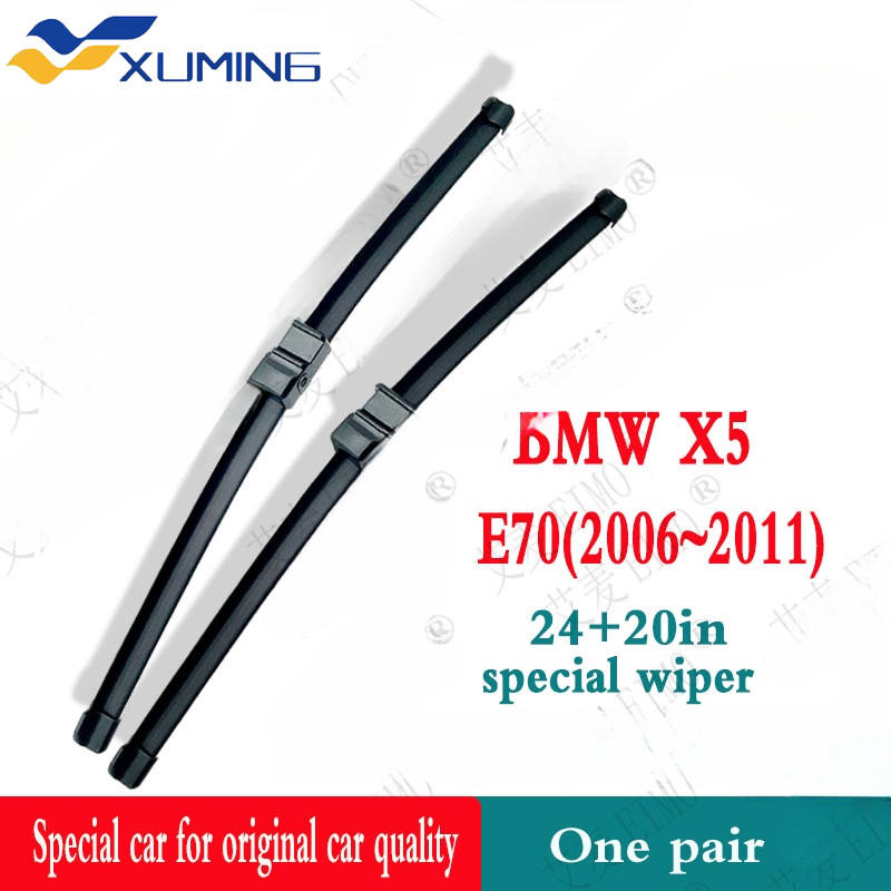 Xm BMW X5 Wiper E70(2006~211)24+20in BMW E70 Special Wiper E70 ที่ปัดน้ําฝนด้านหลัง 15 นิ้วที่ปัดน้ํ