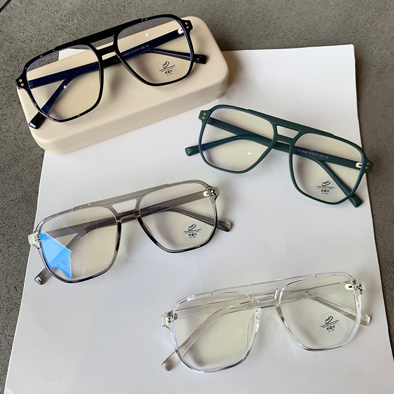 ใหม่ Optical Eye หญิงผู้ชายแฟชั่น Retro Myopic กระจกกรอบ Blue Blocking แว่นตา