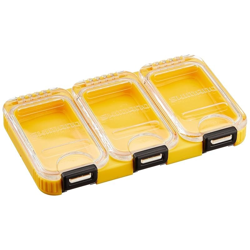 Shimano Staff Case 1 ส่วน CS-001Q สีเหลืองโดยตรงจากญี่ปุ่น Shimano Staff Case 2 ส่วน CS-002Q สีเหลือ