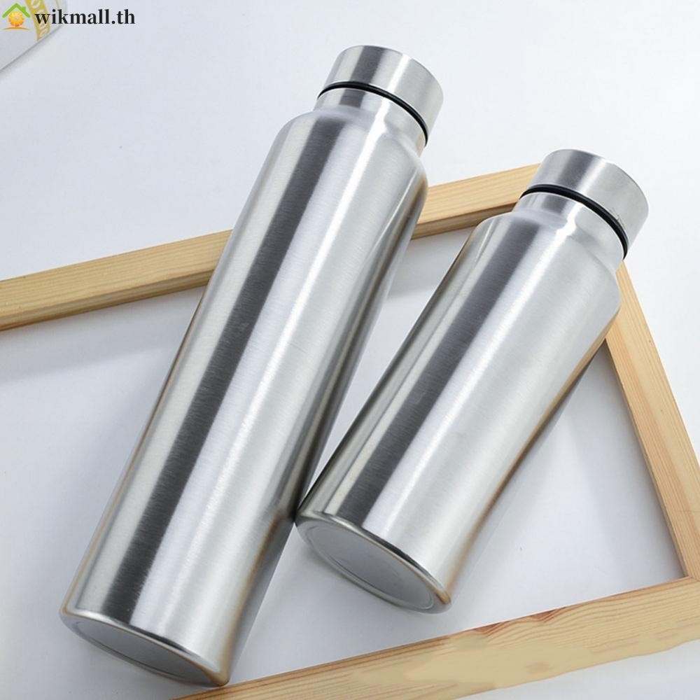 【WIK】Cold Water Cup Outdoor Sports Stainless Steel Water Bottle Durable Bottle