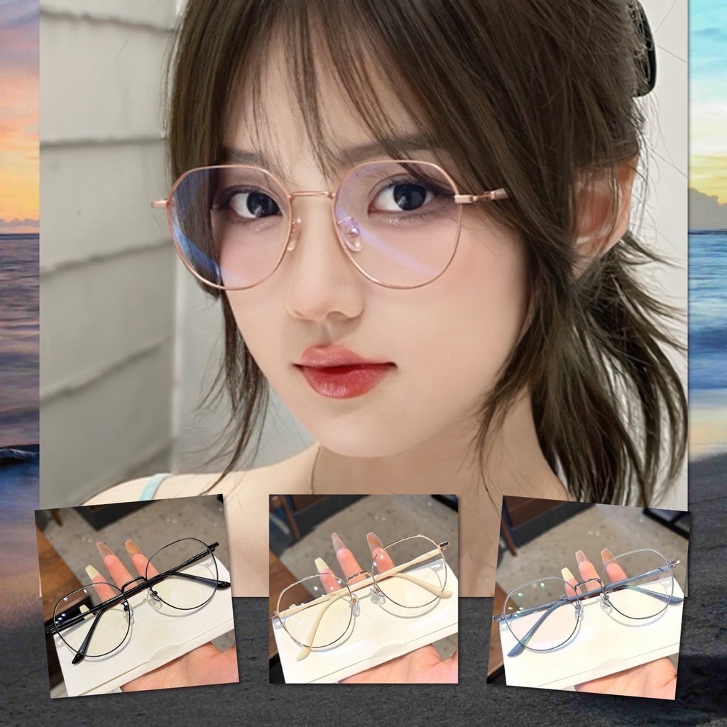 💎 แว่นกรองแสง แว่นตา กรองแสง สีฟ้า Blue Block บลูบล็อค ป้องกันรังสี แว่นทำงาน แฟชั่น สไตล์เกาหลี เกรดพรีเมี่ยม 💎