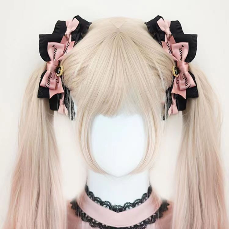 Lolita headdress โบว์ barrettes เครื่องประดับผมแฮนด์เมดญี่ปุ่นสาวหวานด้านคลิป
