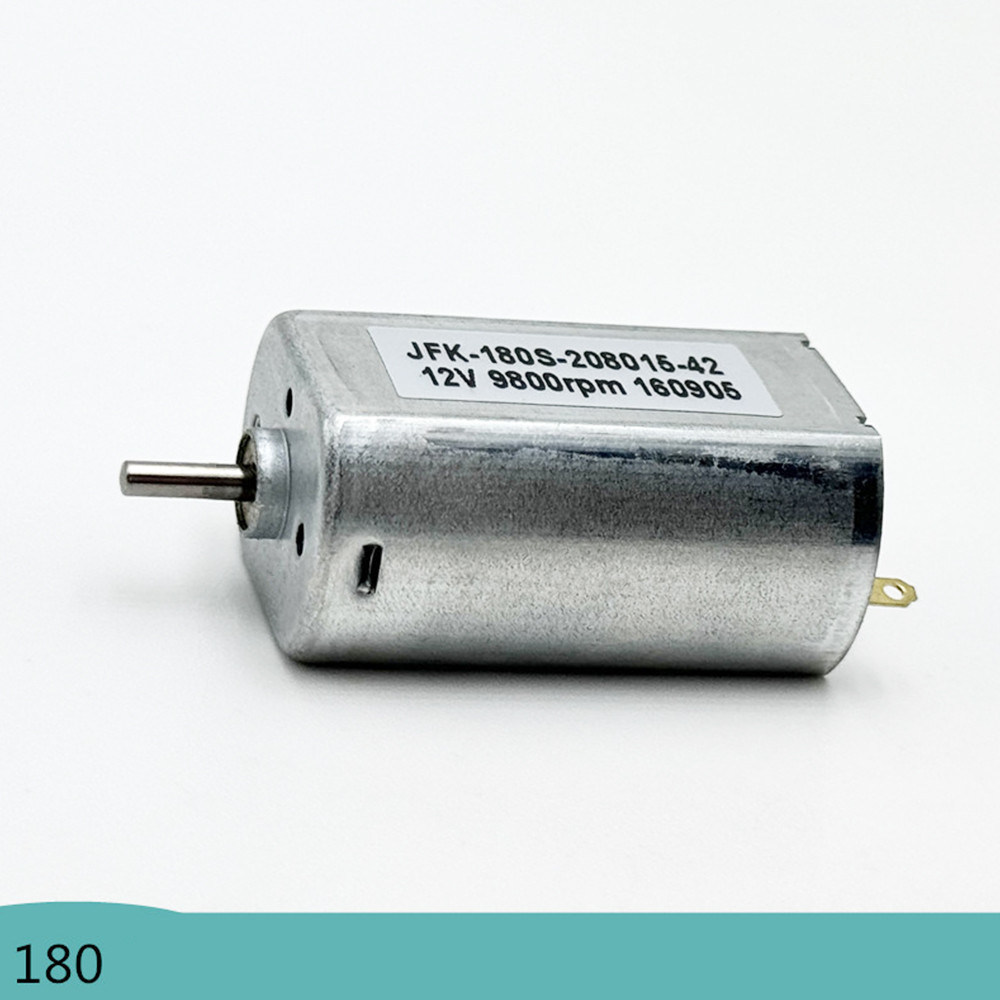 Dc 3V-12V Micro 180 แปรงคาร์บอนมอเตอร์ไฟฟ้า 9800RPM Strong Magnetic High-torque สําหรับของเล่นรถรุ่นไฟฟ้าเครื่อง