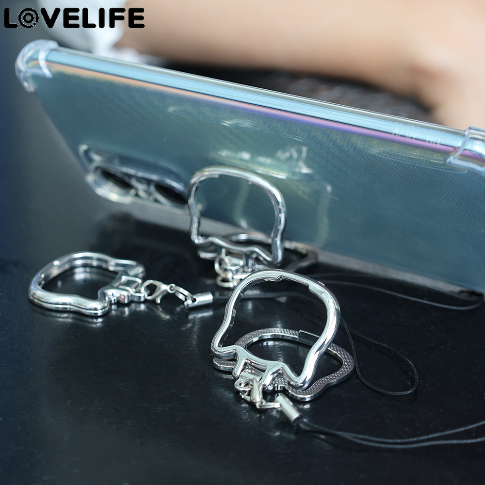 [ ที่โดดเด่น ] ด้ามจับแหวนนิ้วโทรศัพท์มือถือ - ที่วางเชือกคล้องโทรศัพท์ 2 ใน 1 - ขายึดโลหะเชือกแขวน - บางเฉียบ 90° ไม่พับ - อุปกรณ์รองรับโทรศัพท์เดสก์ท็อป - อุปกรณ์เสริมโทรศัพท์มือถือ