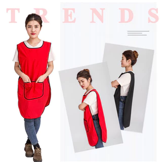 【จัดส่งท้องถิ่น】ร้านเสริมสวยผ้ากันเปื้อนช่างทำผมมืออาชีพผ้ากันเปื้อนผ้ากันเปื้อนสองด้านน้ำคราบสกปรกผ้าตัดผมหลวม