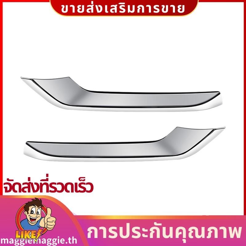 รถ Chrome กันชนหน้า Lower Grille Trim แถบหมอกฝาครอบสําหรับ Honda HRV HR-V Vezel 2021 2022 .maggieth