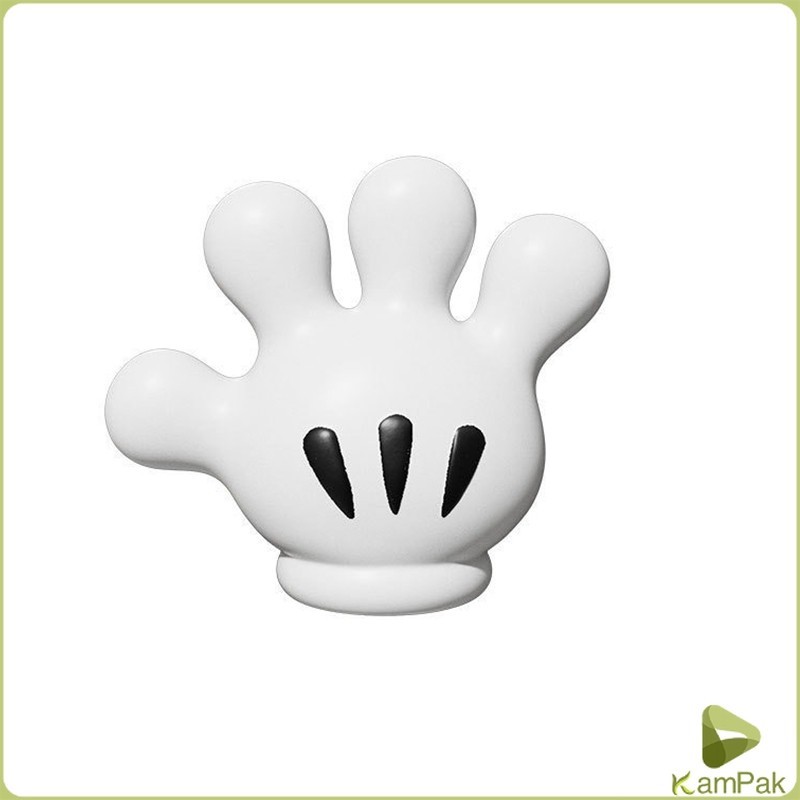 ตะขอแขวนแปรงสีฟัน รูปปาล์มการ์ตูน อุ้งมือ 3D ตะขอแขวนผนัง Toothbrush holder - รูปที่ 7