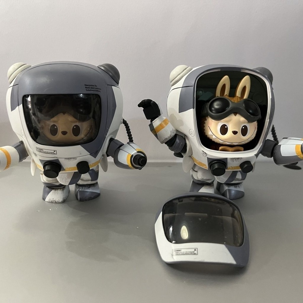 Popmart Labubu Yokoyama Hiroshi Blind Box No Box Card Robot Cartoon Ornament Gift Garage Kit Cute Children