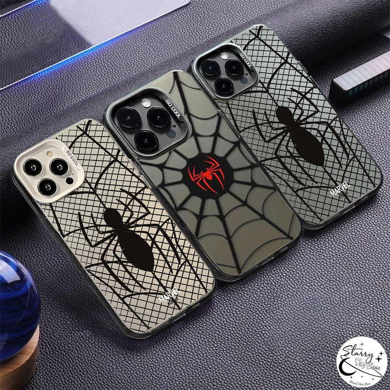 ปลอกSpider Gembarแนวโน้มแฟชั่นสําหรับOppo A5s A58 A54 A18 A12 A17K A15 A60 A57 A7 A16 A17 A3s A16s A