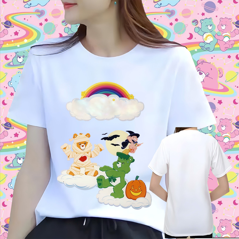 2024 เสื้อแคร์แบร์ Care bears ของแท้  เสื้อยืด