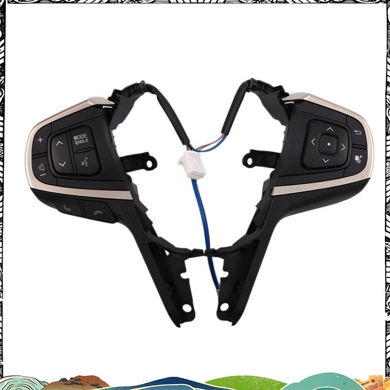 สวิตช์ปุ่มควบคุมล่องเรือพวงมาลัยรถยนต์สําหรับ Toyota Innova 2015-2019 neweer