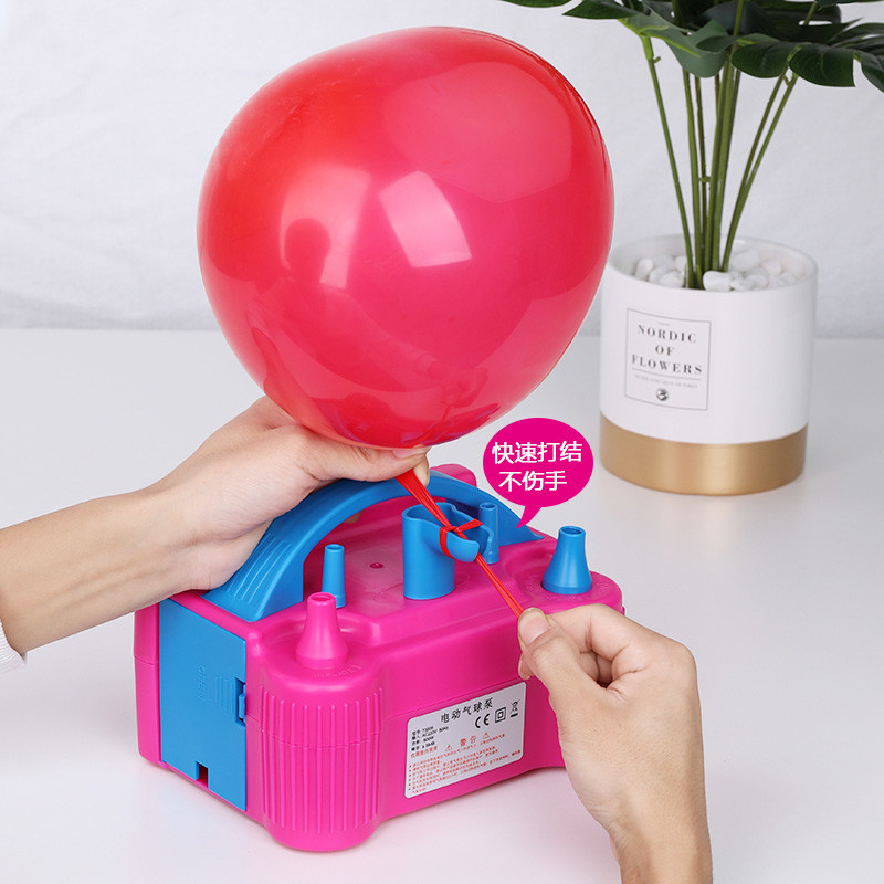 พร้อมส่ง เครื่องเป่าลูกโป่งไฟฟ้า 600w เครื่องสูบลมลูกโป่ง กำลังแรง รวดเร็ว ประหยัดเวลา รูปที่ 8
