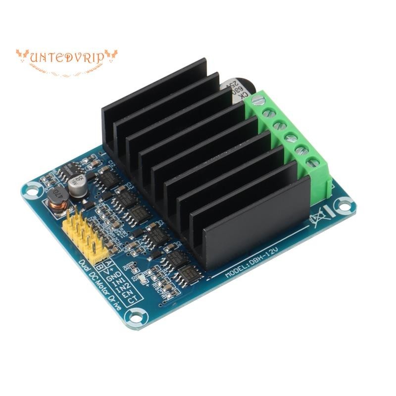 Dc 5-15 V 30 A Dual Channel H Bridge Motor Driver Module Bread Board Controller DC Motor Driver Boar