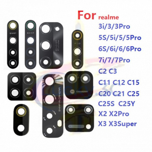 กล้องเลนส์สําหรับoppo Realme 2 3 C2 C3 3i 5 5i 5S 6i 6S 6 Pro 7i 7 Pro C11 C12 C15 C20 C21 C25 C25S 