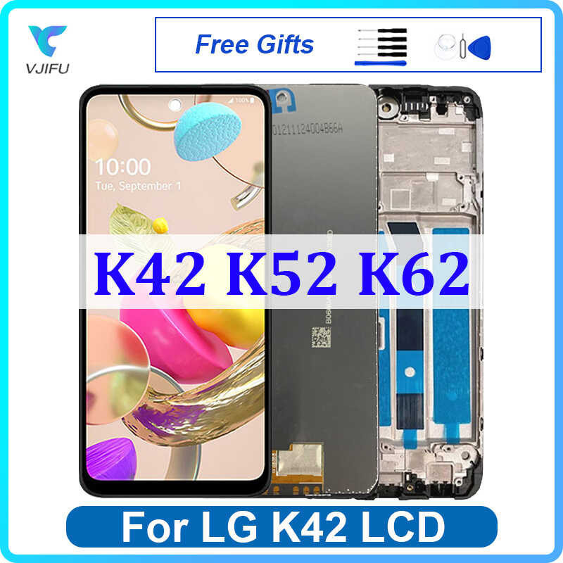 6.6'' Original LCD For LG K42 K52 K62 Display Touch Screen L420 L520 Digitizer Assembly Replacemen