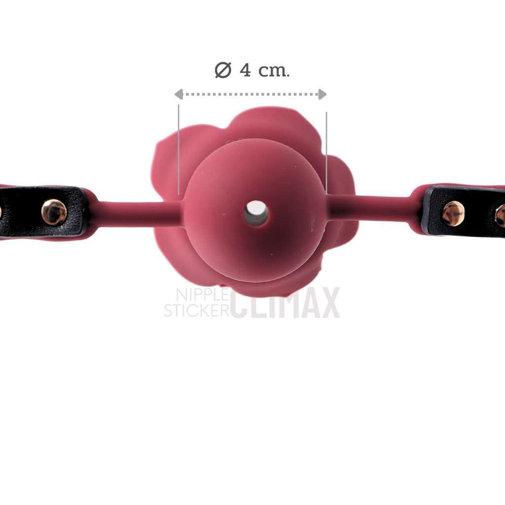 ซิลิโคนเปิดปาก GAG MOUTH อุปกรณ์บริหารปาก สายหนังเทียม #53 - รูปที่ 7